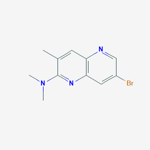 7-Bromo-N,N,3-trimethyl-1,5-naphthyridin-2-amine