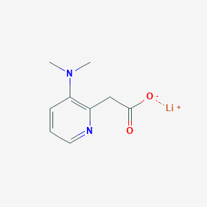 Lithium 2-[3-(dimethylamino)pyridin-2-yl]acetate