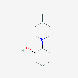 (1S,2S)-2-(4-methylpiperidin-1-yl)cyclohexan-1-ol