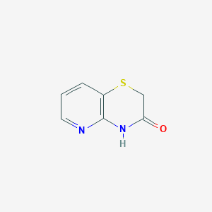 molecular formula C7H6N2OS B2633113 2h-Pyrido[3,2-b][1,4]thiazin-3(4h)-one CAS No. 1522380-21-7