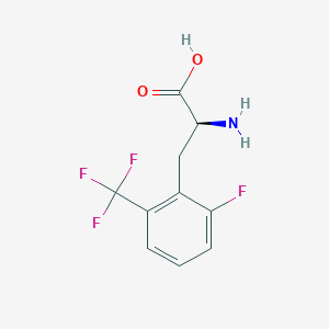 2-Fluoro-6-(trifluoromethyl)-DL-phenylalanine