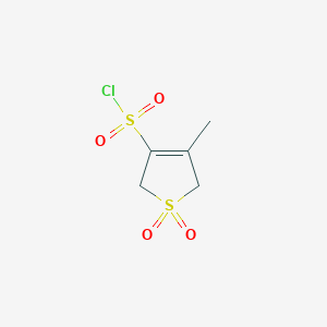 4-Methyl-2,5-dihydro-3-thiophenesulfonyl chloride 1,1-dioxide
