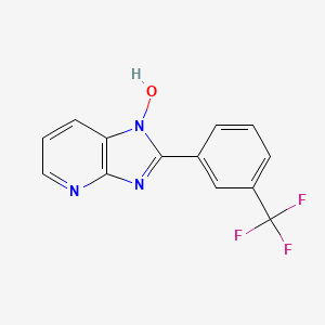 2-[3-(trifluoromethyl)phenyl]-1H-imidazo[4,5-b]pyridin-1-ol