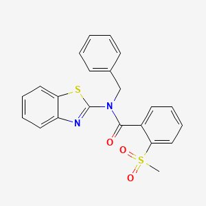 N-(benzo[d]thiazol-2-yl)-N-benzyl-2-(methylsulfonyl)benzamide
