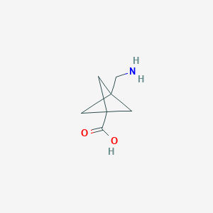 3-(Aminomethyl)bicyclo[1.1.1]pentane-1-carboxylic acid