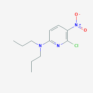 6-chloro-5-nitro-N,N-dipropylpyridin-2-amine
