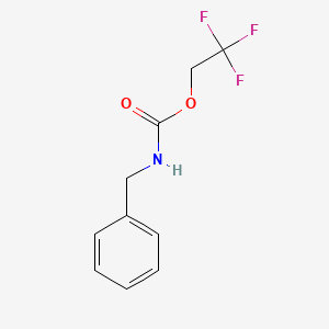 2,2,2-Trifluoroethyl benzylcarbamate
