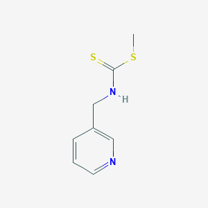 methyl N-(3-pyridinylmethyl)carbamodithioate