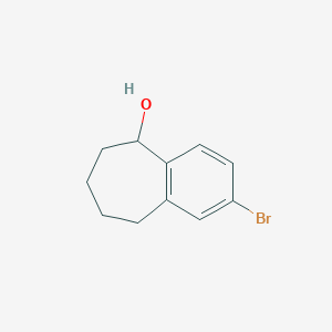 2-Bromo-6,7,8,9-tetrahydro-5H-benzo[7]annulen-5-ol