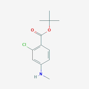 Tert-butyl 2-chloro-4-(methylamino)benzoate