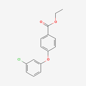 molecular formula C15H13ClO3 B2633411 Ethyl 4-(3-chlorophenoxy)benzoate CAS No. 862731-13-3