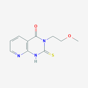 2-mercapto-3-(2-methoxyethyl)pyrido[2,3-d]pyrimidin-4(3H)-one