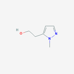 molecular formula C6H10N2O B2633443 2-(1-甲基-1H-吡唑-5-基)乙醇 CAS No. 924911-13-7