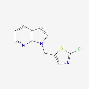 1-[(2-chloro-1,3-thiazol-5-yl)methyl]-1H-pyrrolo[2,3-b]pyridine