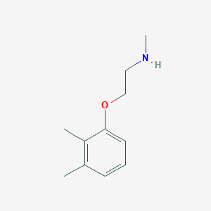 molecular formula C11H17NO B263352 2-(2,3-dimethylphenoxy)-N-methylethanamine 