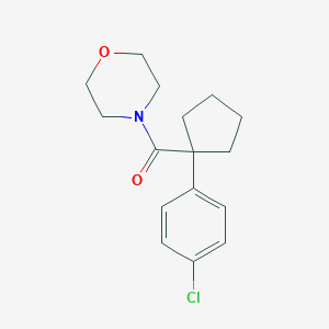 [1-(4-Chloro-phenyl)-cyclopentyl]-morpholin-4-yl-methanone