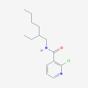 molecular formula C14H21ClN2O B263357 2-chloro-N-(2-ethylhexyl)pyridine-3-carboxamide 