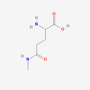 molecular formula C6H12N2O3 B2633600 2-Amino-5-(methylamino)-5-oxopentanoic acid CAS No. 4703-52-0
