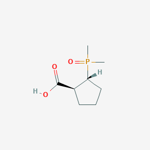 (1S,2R)-2-Dimethylphosphorylcyclopentane-1-carboxylic acid