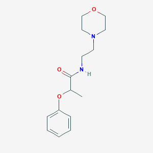 N-[2-(4-morpholinyl)ethyl]-2-phenoxypropanamide