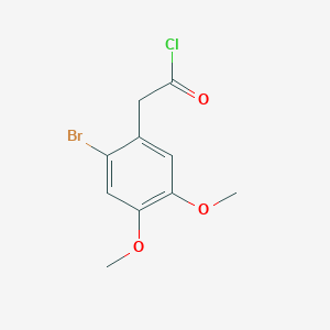 2-(2-Bromo-4,5-dimethoxyphenyl)acetyl chloride