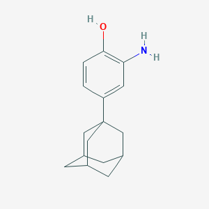 molecular formula C16H21NO B263373 4-(1-Adamantyl)-2-aminophenol CAS No. 899374-31-3
