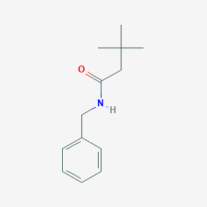 molecular formula C13H19NO B263376 N-benzyl-3,3-dimethylbutanamide 