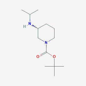 molecular formula C13H26N2O2 B2633781 (R)-tert-Butyl 3-(isopropylamino)piperidine-1-carboxylate CAS No. 1044562-02-8