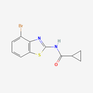 N-(4-bromobenzo[d]thiazol-2-yl)cyclopropanecarboxamide