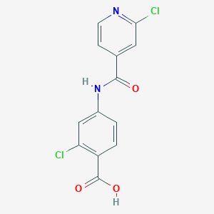 2-Chloro-4-(2-chloropyridine-4-amido)benzoic acid