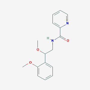 N-(2-methoxy-2-(2-methoxyphenyl)ethyl)picolinamide