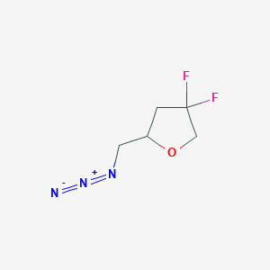 2-(Azidomethyl)-4,4-difluorooxolane