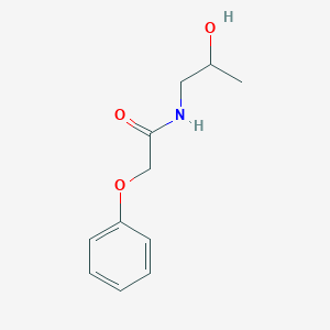 molecular formula C11H15NO3 B263400 N-(2-hydroxypropyl)-2-phenoxyacetamide 