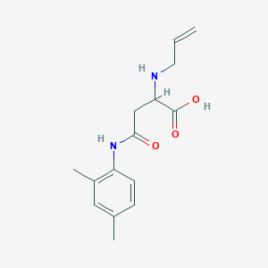 2-(Allylamino)-4-((2,4-dimethylphenyl)amino)-4-oxobutanoic acid