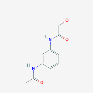 N-[3-(acetylamino)phenyl]-2-methoxyacetamide