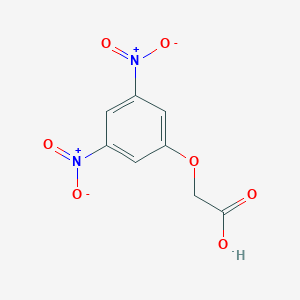 molecular formula C8H6N2O7 B263413 {3,5-Dinitrophenoxy}acetic acid 