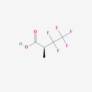 (2S)-3,3,4,4,4-Pentafluoro-2-methylbutanoic acid