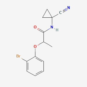 2-(2-bromophenoxy)-N-(1-cyanocyclopropyl)propanamide