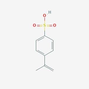 molecular formula C9H10O3S B263427 4-Prop-1-en-2-ylbenzenesulfonic acid 