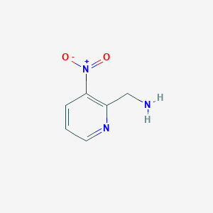 molecular formula C6H7N3O2 B2634271 (3-Nitropyridin-2-yl)methanamine CAS No. 1824097-41-7