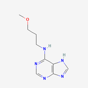 N-(3-Methoxypropyl)-9h-Purin-6-Amine
