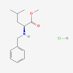 molecular formula C14H22ClNO2 B2634334 Bzl-L-leu-ome hcl CAS No. 1010385-26-8; 474430-95-0