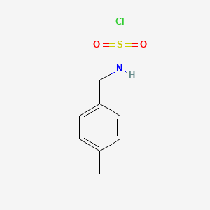 N-[(4-methylphenyl)methyl]sulfamoyl chloride
