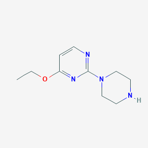 4-Ethoxy-2-(piperazin-1-yl)pyrimidine