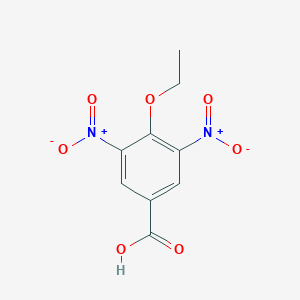 molecular formula C9H8N2O7 B263443 4-Ethoxy-3,5-dinitrobenzoic acid 