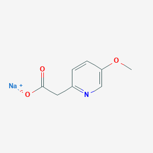 Sodium 2-(5-methoxypyridin-2-yl)acetate