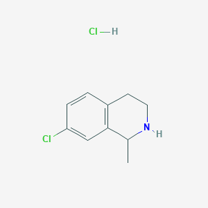 7-Chloro-1-methyl-1,2,3,4-tetrahydroisoquinoline;hydrochloride