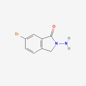 2-amino-6-bromo-2,3-dihydro-1H-isoindol-1-one