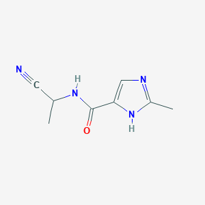 N-(1-Cyanoethyl)-2-methyl-1H-imidazole-5-carboxamide