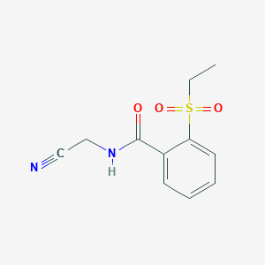 N-(cyanomethyl)-2-(ethanesulfonyl)benzamide